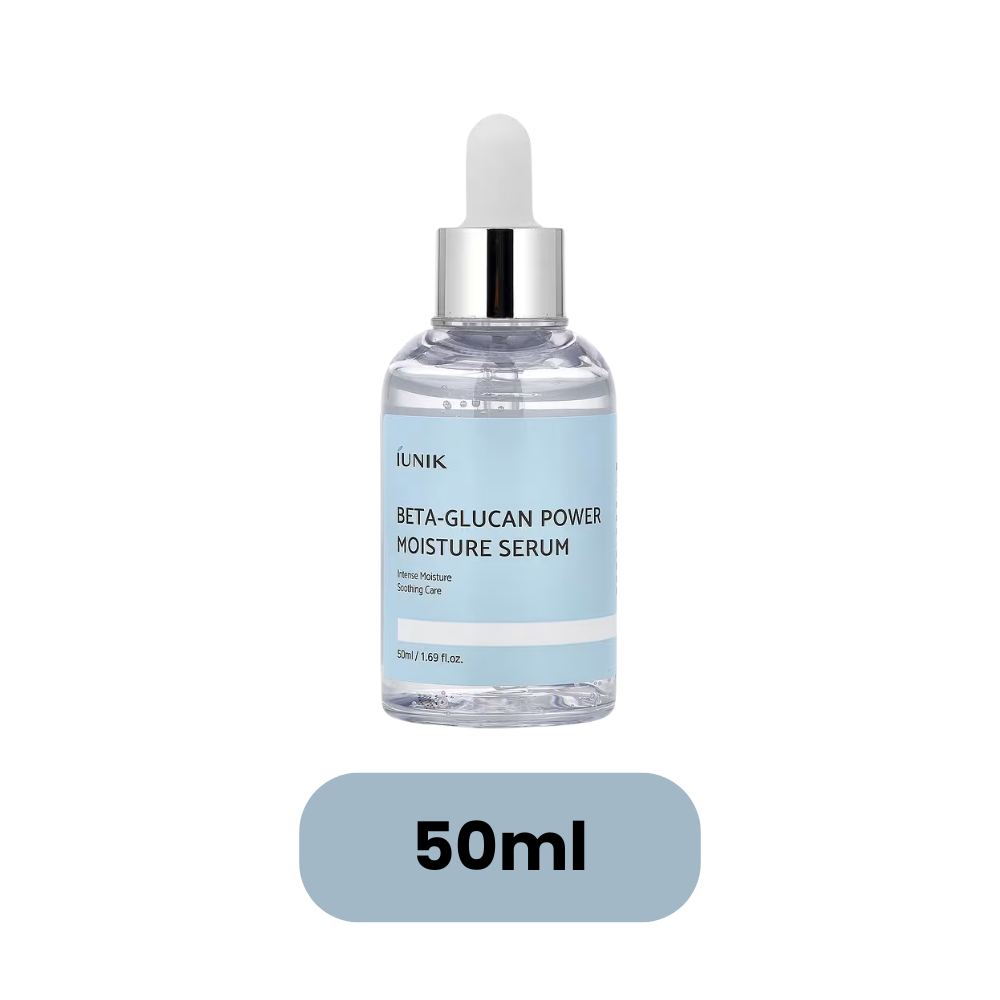 IUNIK Beta Glucan Power Moisture Serum 50ml and 15ml