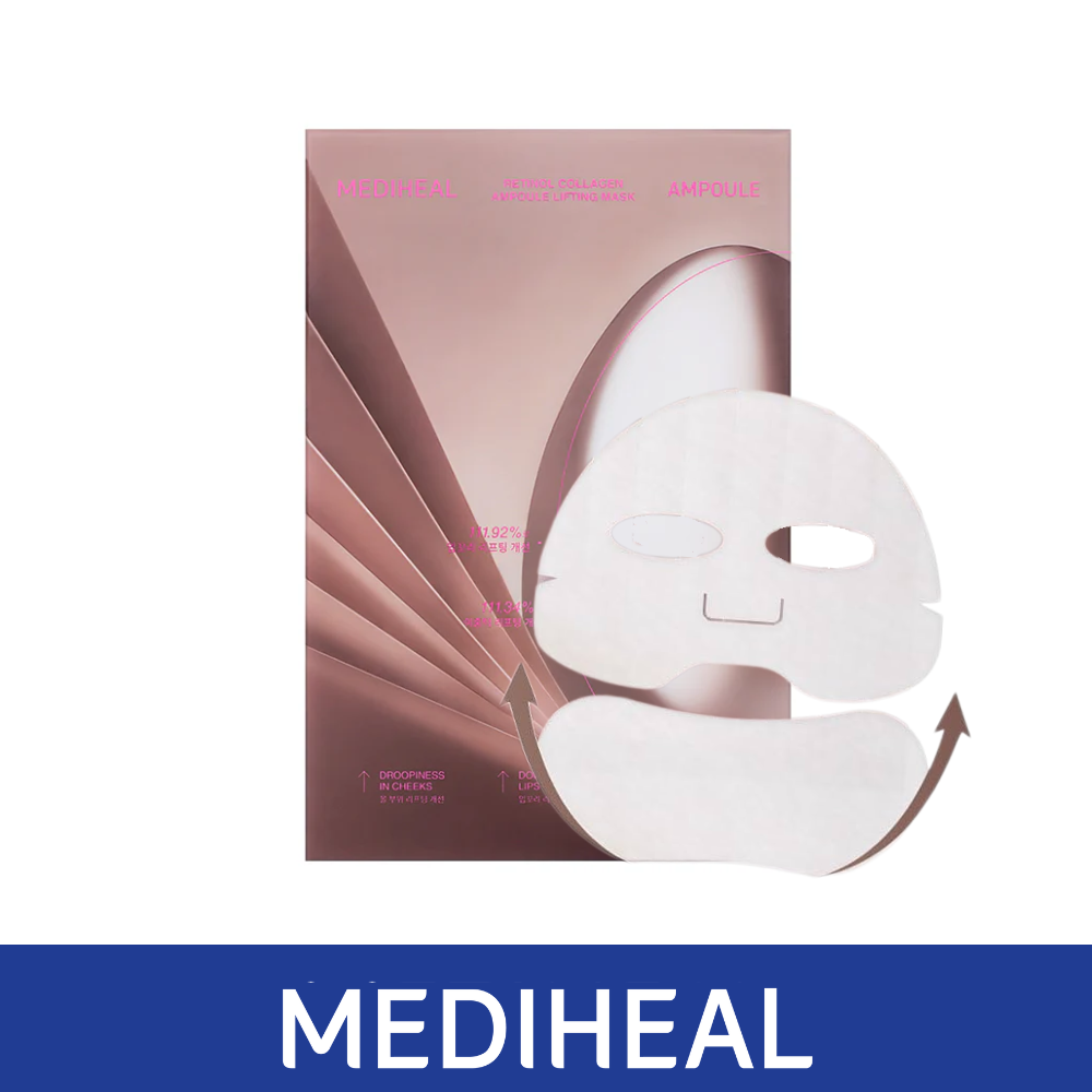 MEDIHEAL Retinol Collagen Ampoule Lifting Mask