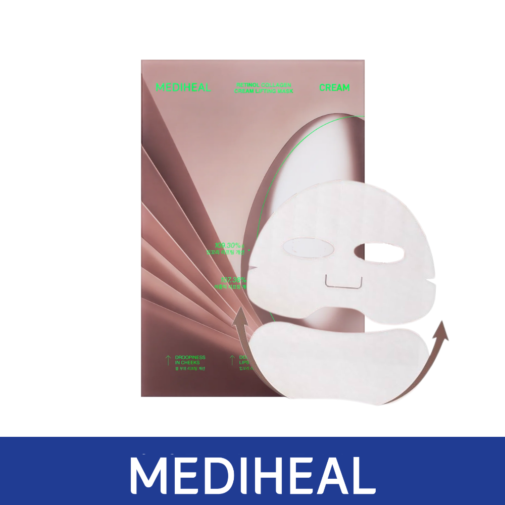 MEDIHEAL Retinol Collagen Cream Lifting Mask