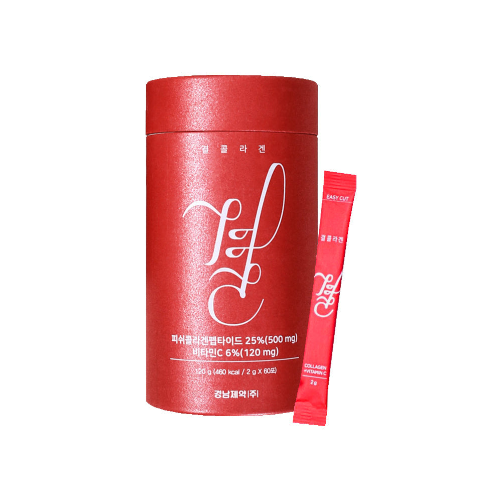 LEMONA Fish Gyeol Collagen 2g*60ea Vitamin C Powder Stick