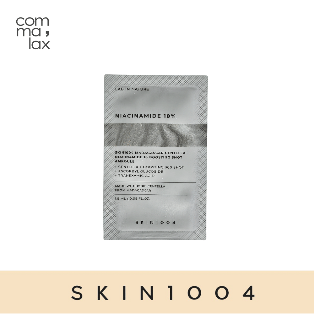 SKIN1004 Madagascar Centella Niacinamide 10 Boosting Shot Ampoule Sachet 1.5ml