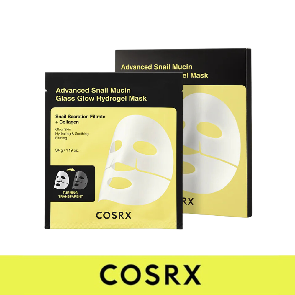 COSRX Advanced Snail Mucin Glass Glow Hydrogel Mask 1EA