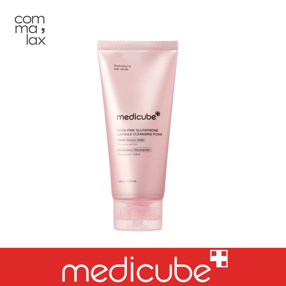 MEDICUBE PDRN Pink Glutathione Capsule Cleansing Foam 120g