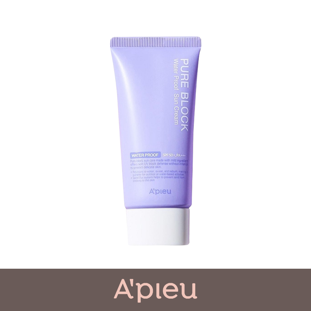APIEU Pure Block Water Proof Sun Cream SPF50+/PA+++ 2018 50ml