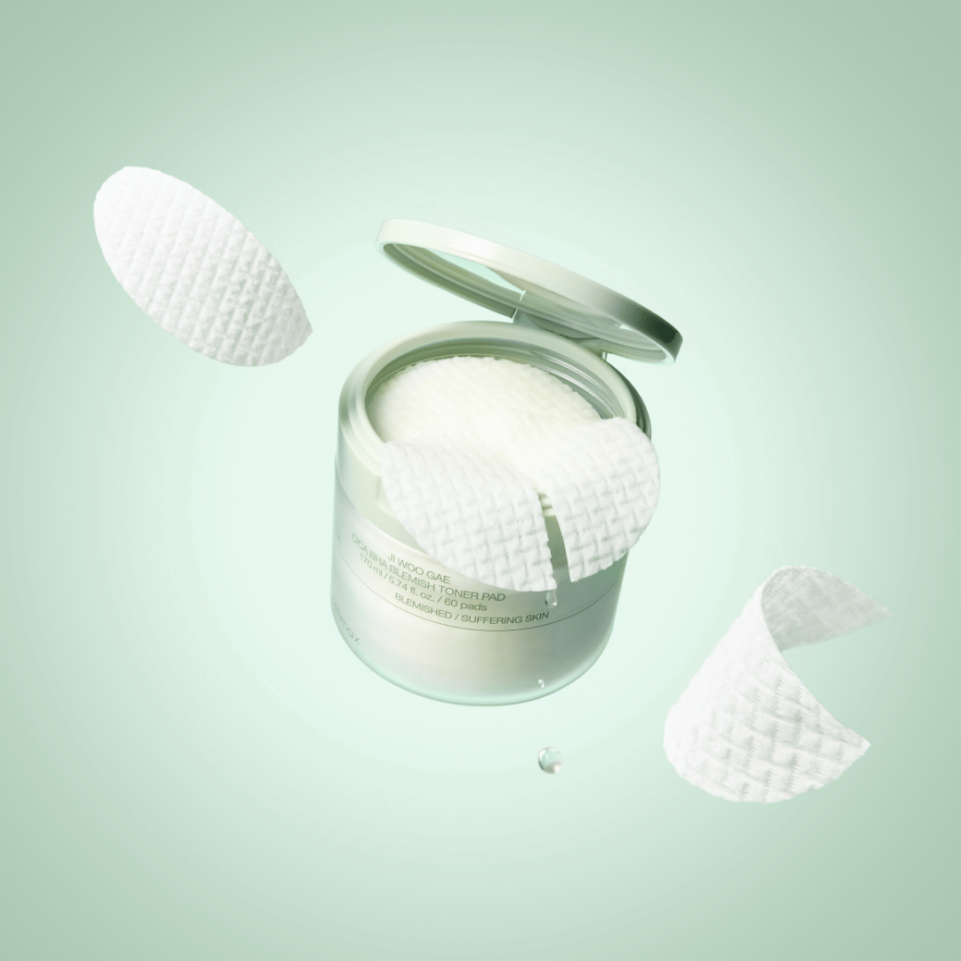 CELIMAX Ji Woo Gae Cica BHA Blemish Toner Pad 60Pads