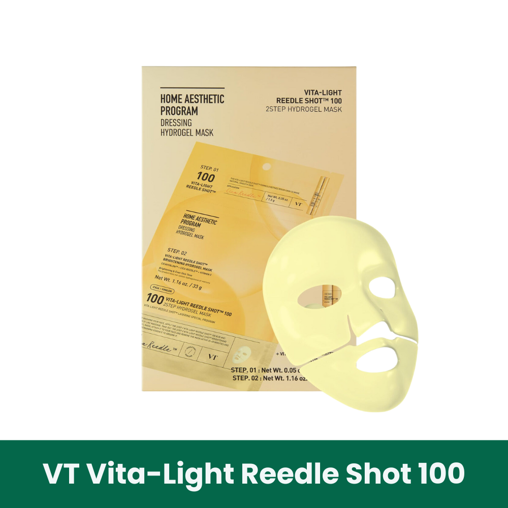 VT COSMETICS Reedle Shot 100 2Step Hydrogel Mask 1.5g + 33g
