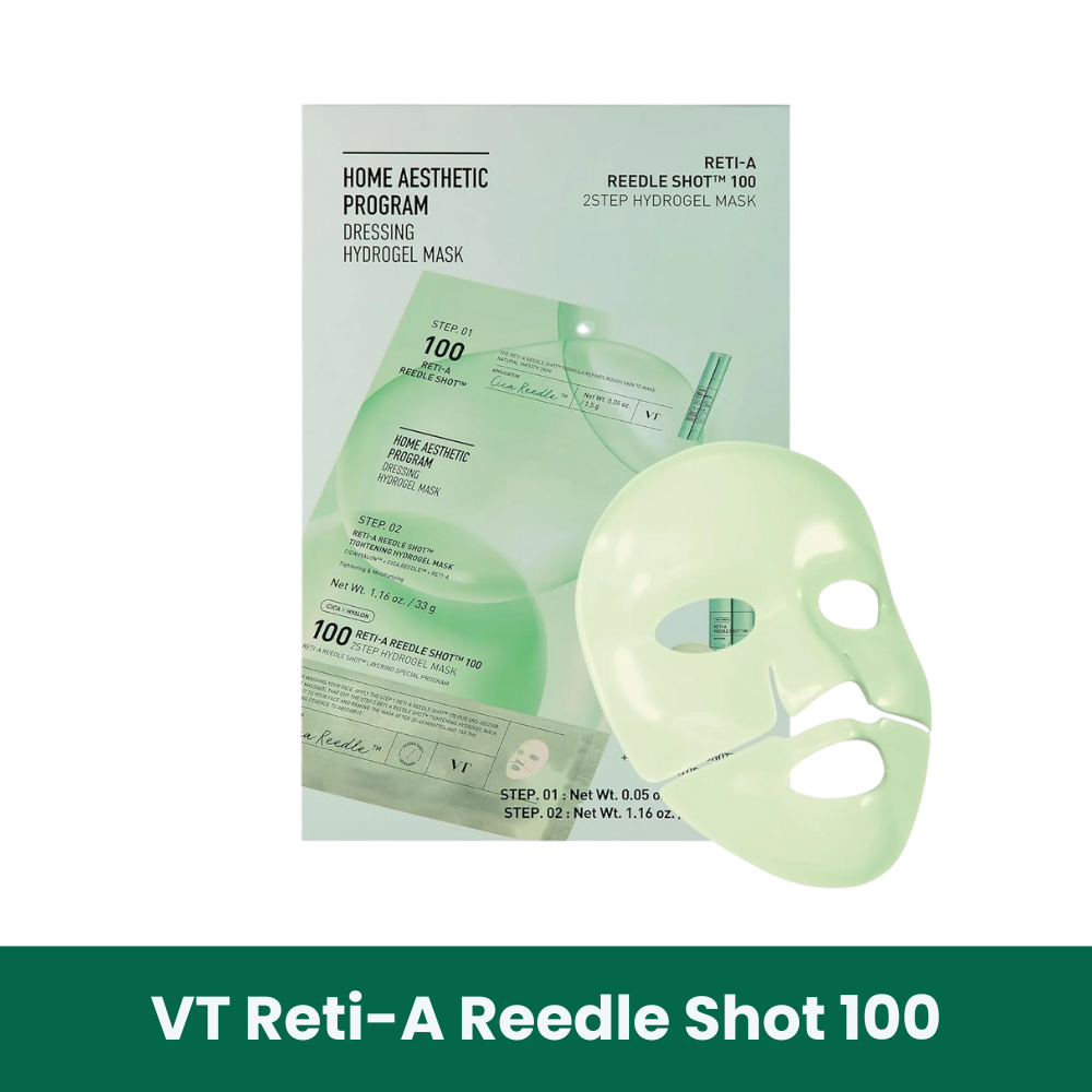 VT COSMETICS Reedle Shot 100 2Step Hydrogel Mask 1.5g + 33g