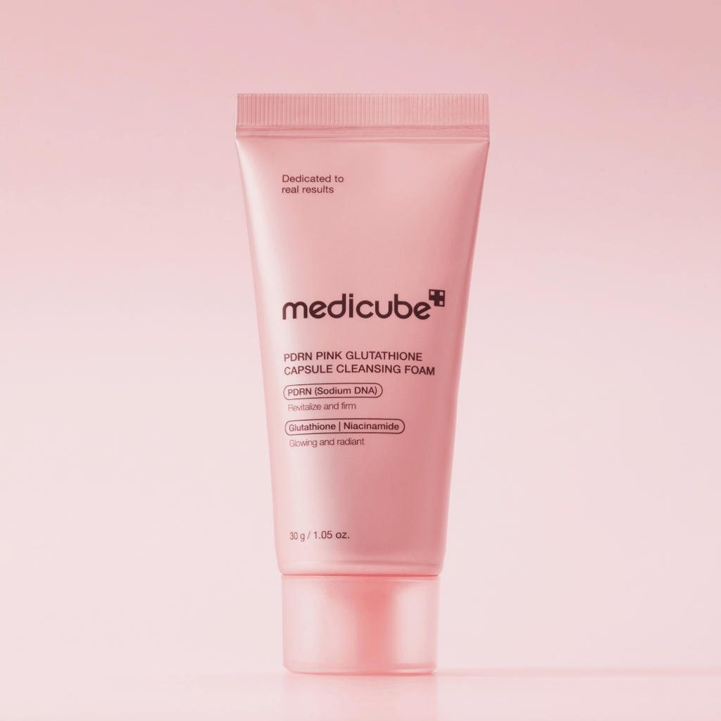 MEDICUBE PDRN Pink Glutathione Capsule Cleansing Foam 30ml