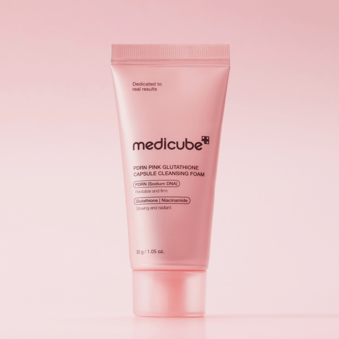 MEDICUBE PDRN Pink Glutathione Capsule Cleansing Foam 30ml