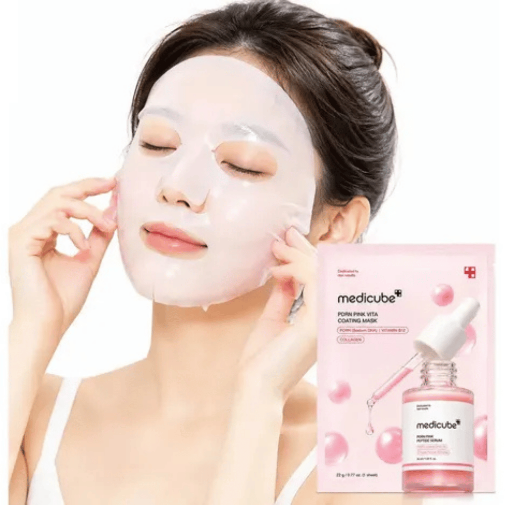 MEDICUBE PDRN Pink Vita Coating Mask 1ea