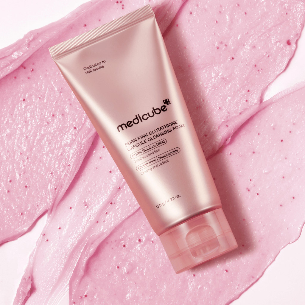 MEDICUBE PDRN Pink Glutathione Capsule Cleansing Foam 120g