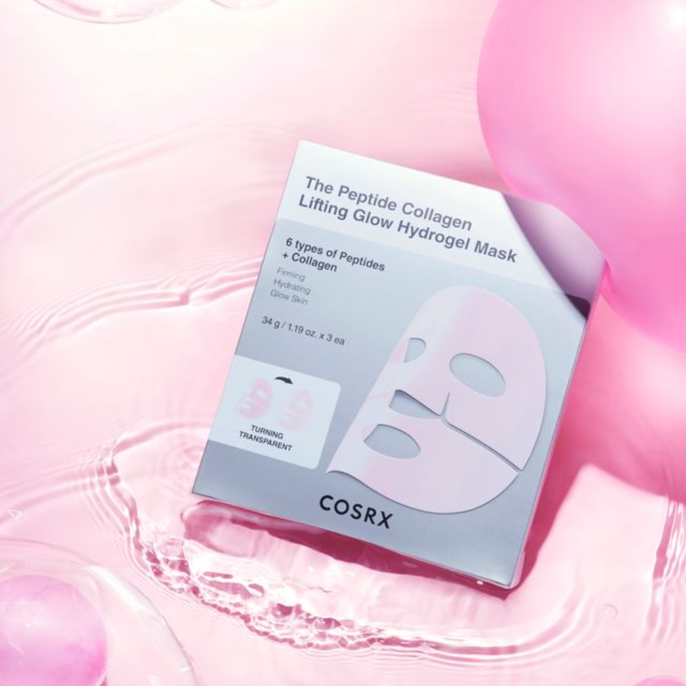 COSRX Peptide Collagen Glow Hydrogel Mask 34g 1ea