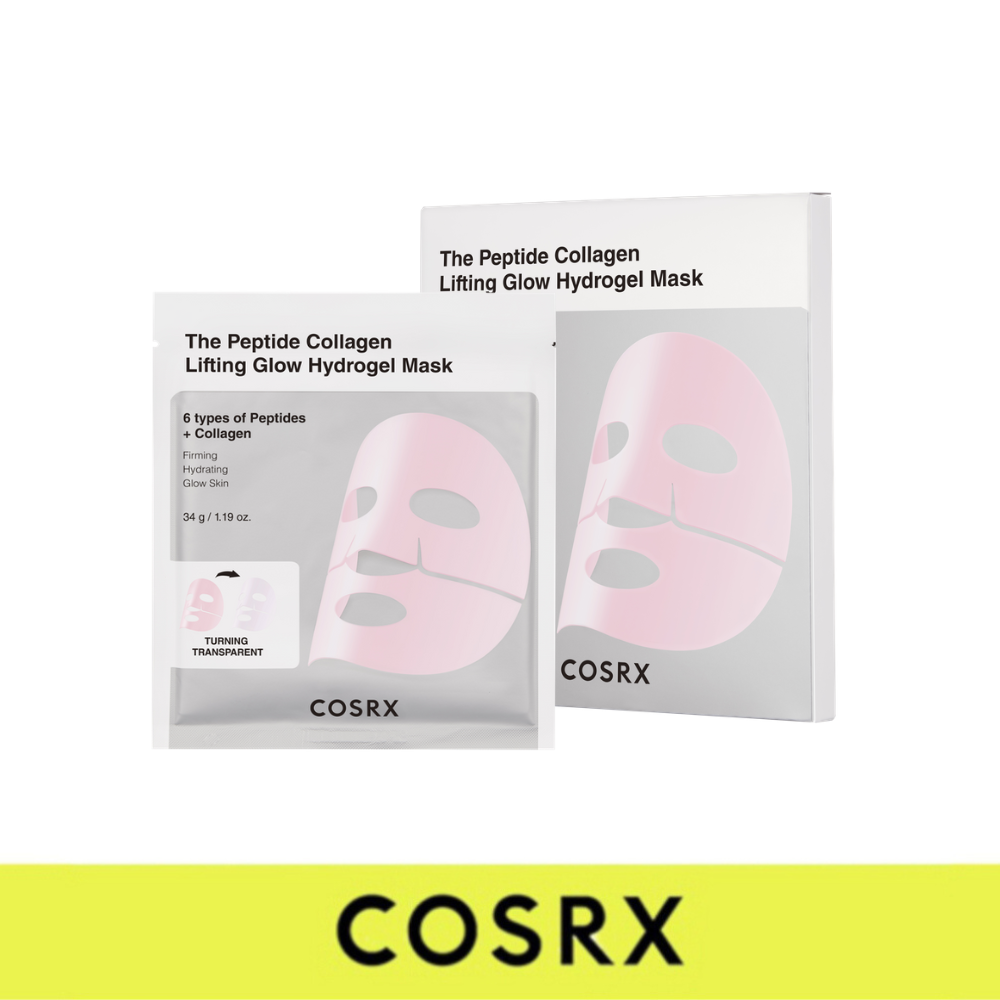 COSRX Peptide Collagen Glow Hydrogel Mask 34g 1ea