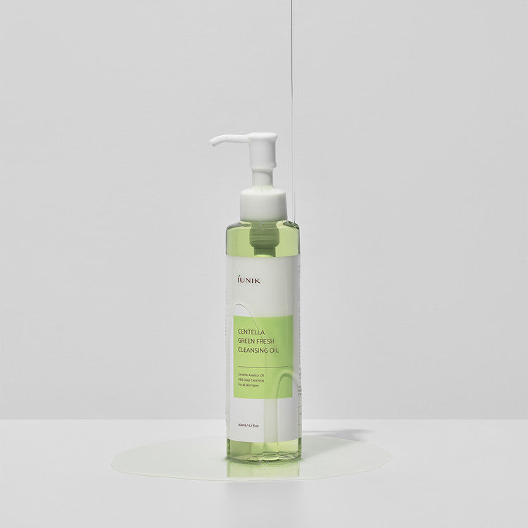 IUNIK Centella Green Fresh Cleansing Oil 200ml and 25ml