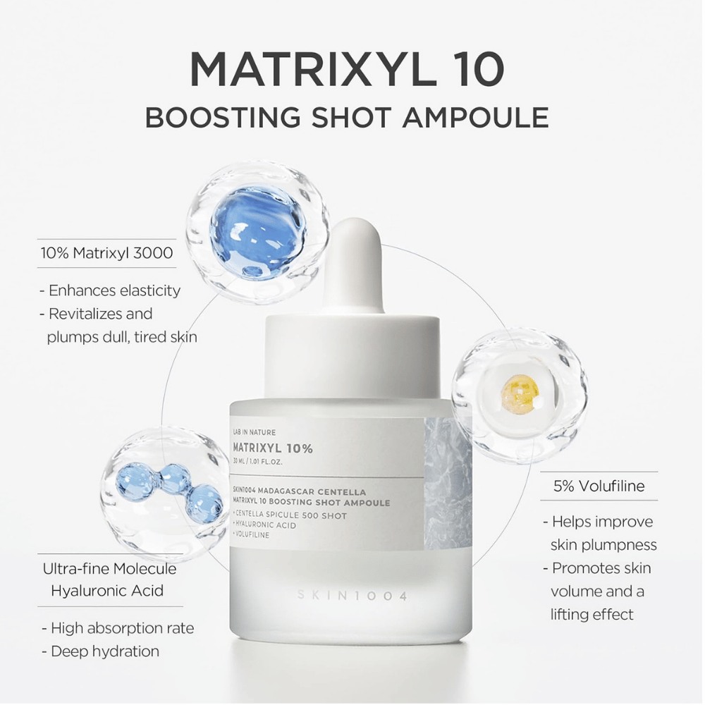 SKIN1004 Madagascar Centella Matrixyl 10 Boosting Shot Ampoule Sachet 1.5ml