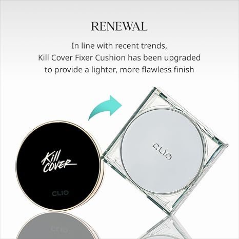 CLIO Kill Cover Skin Fixer Cushion SPF50+ PA+++