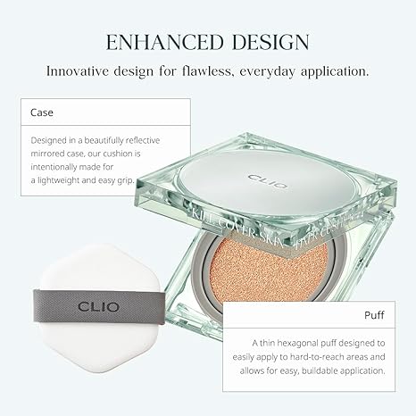 CLIO Kill Cover Skin Fixer Cushion SPF50+ PA+++