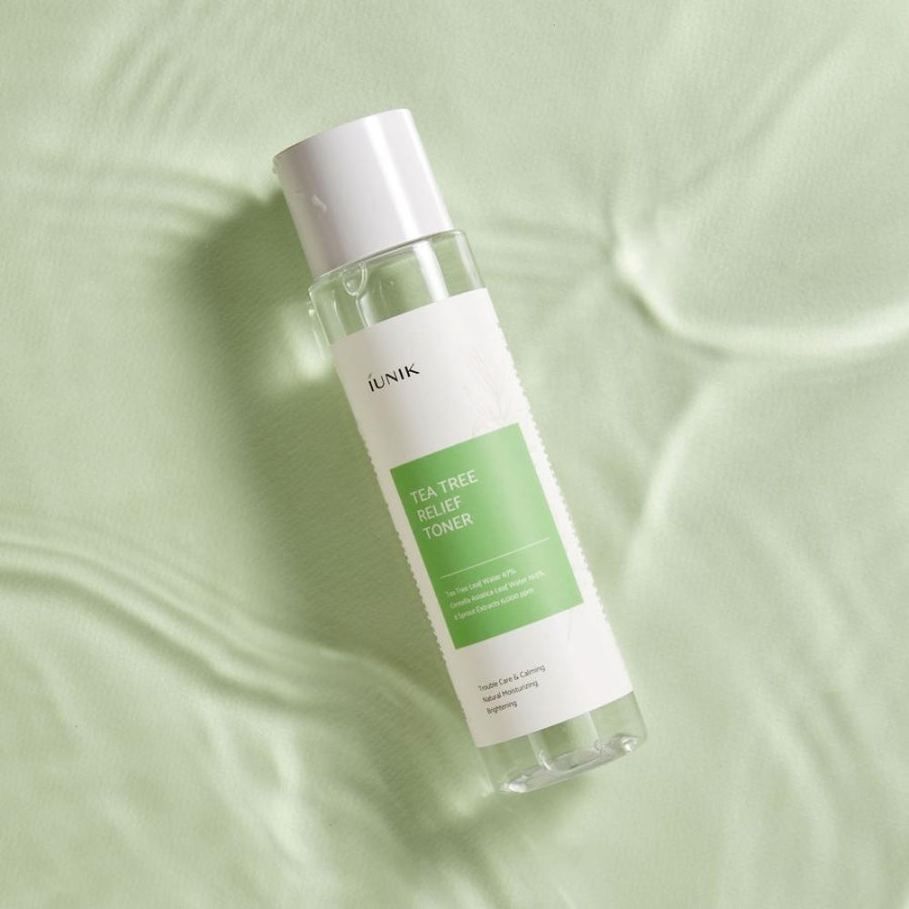 IUNIK Tea Tree Relief Toner 200ml and 25ml
