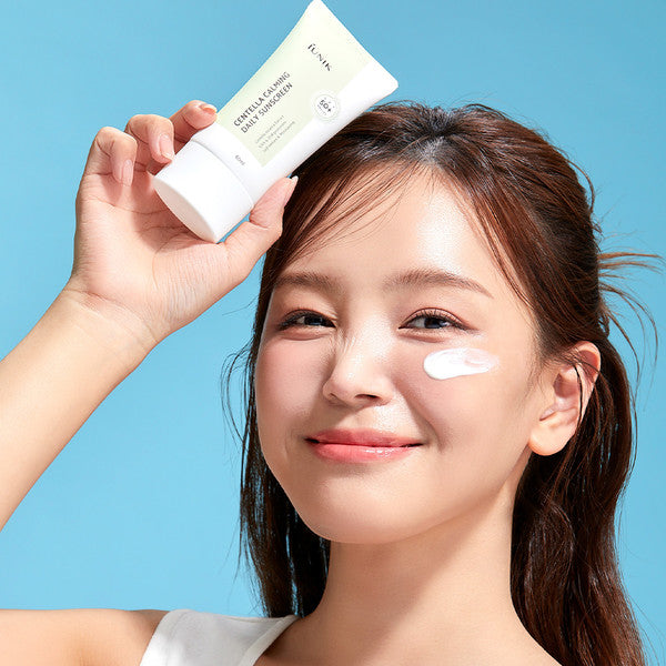 IUNIK Centella Calming Daily Sunscreen 60ml and 15ml