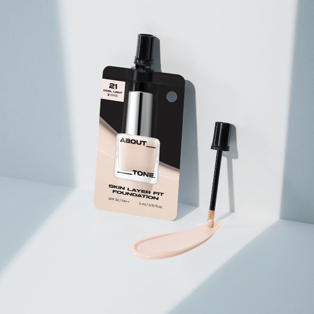 ABOUT_TONE Skin Layer Fit Foundation Spouter Pouch 3ml