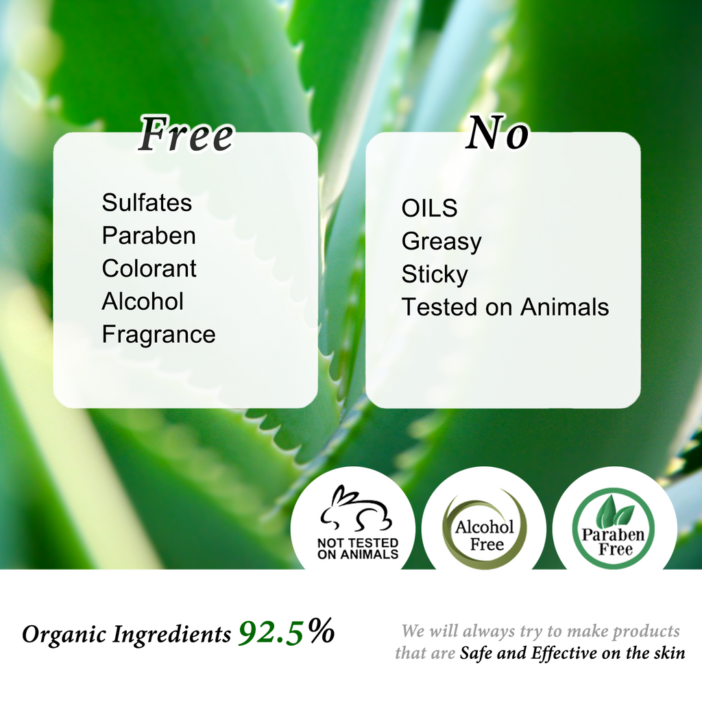 COS DE BAHA Aloe Leaf Ext Hyaluronic Acid Serum 120ml(AH)