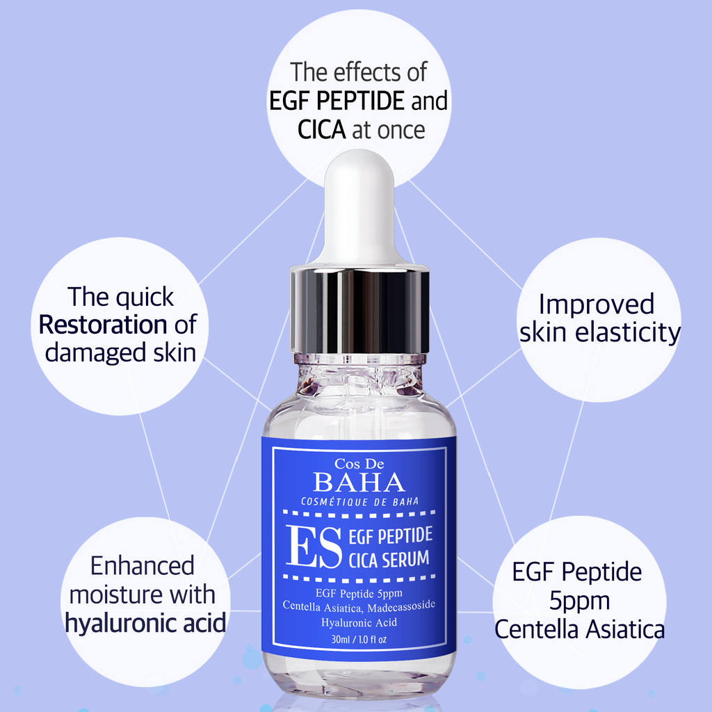 COS DE BAHA EGF Peptide Serum (ES) 30ml