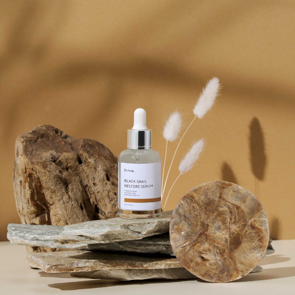 IUNIK Black Snail Restore Serum 50ml and 15ml