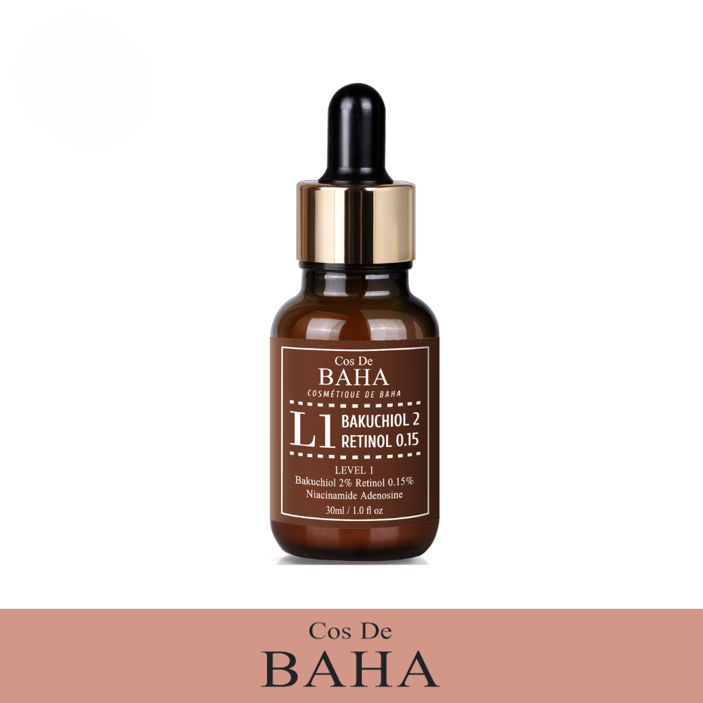 COS DE BAHA L1 Bakuchiol & Retinol Serum (L1) 30ml