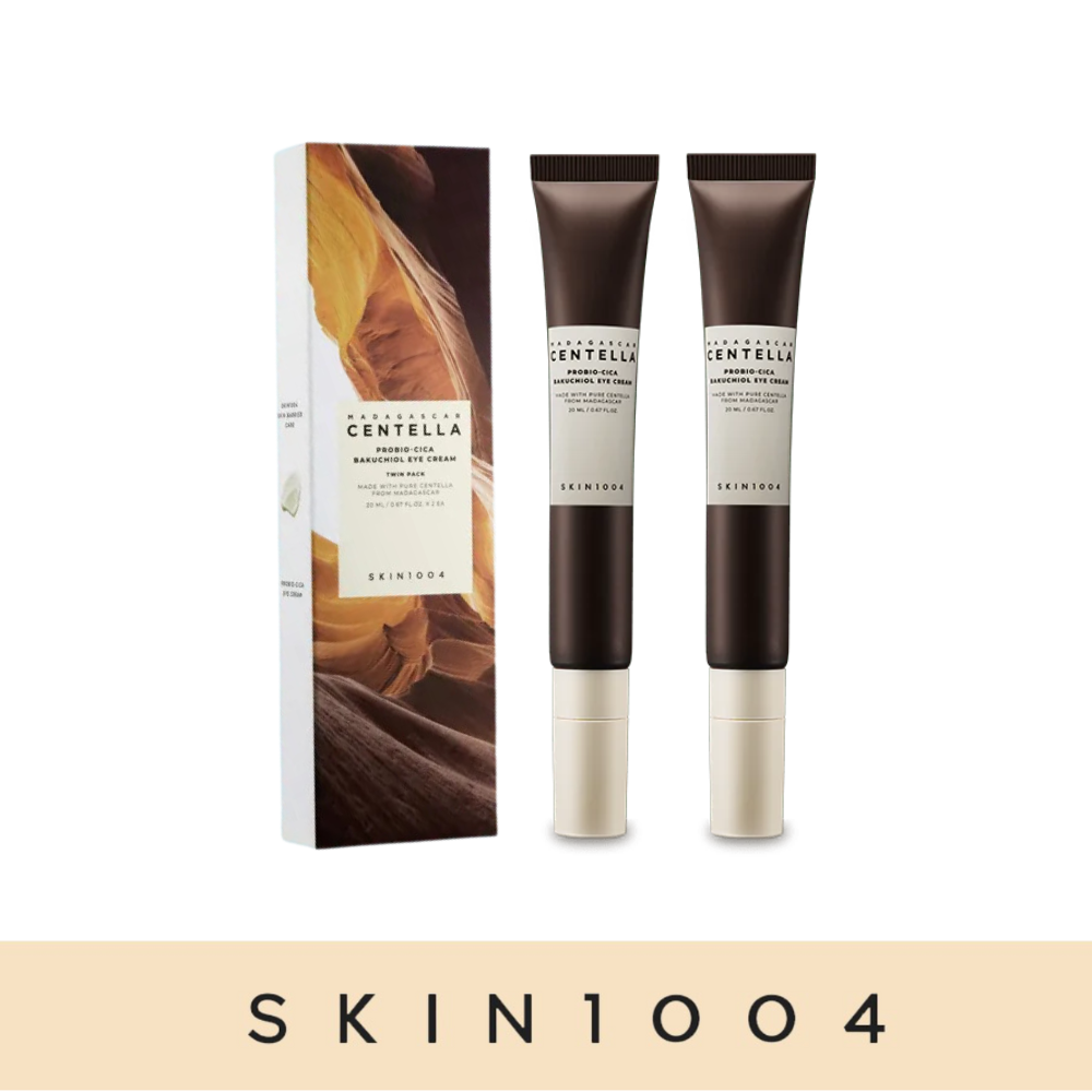 SKIN1004 Madagascar Centella Probio-Cica Bakuchiol Eye Cream Twin Pack (20ml*2)
