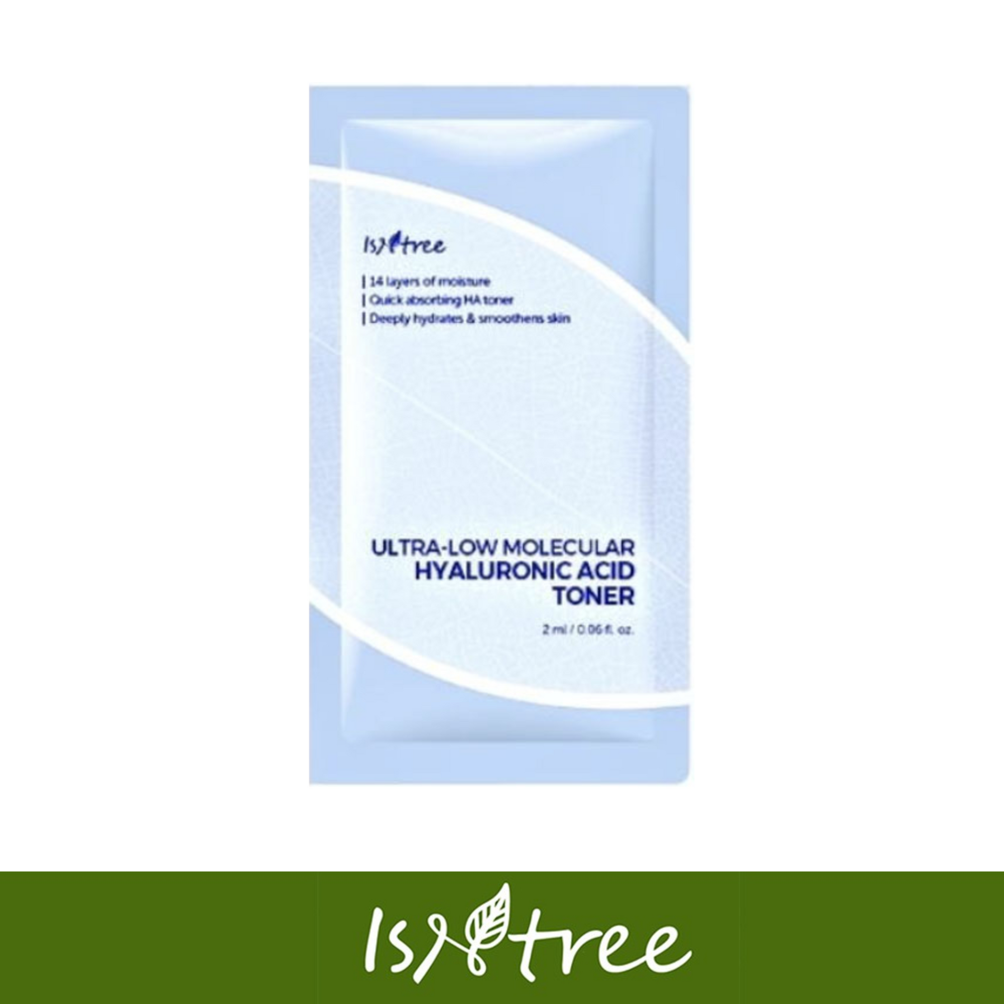 ISNTREE Ultra-low Molecular Hyaluronic Acid Toner 2ml