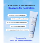 COSRX Ultra Light Invisible Sunscreen 50ml