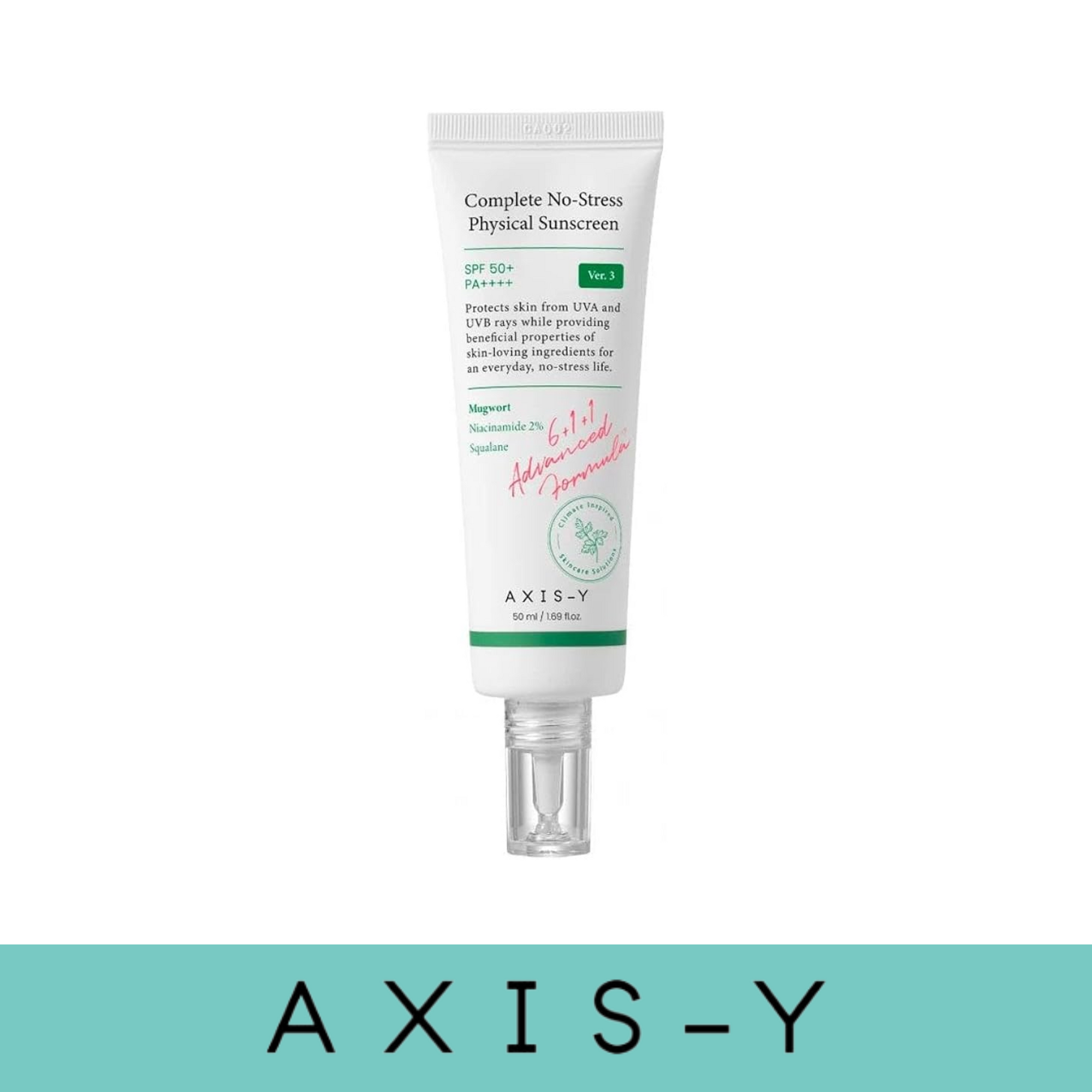 AXIS-Y Complete No-Stress Physical Sunscreen 50mL