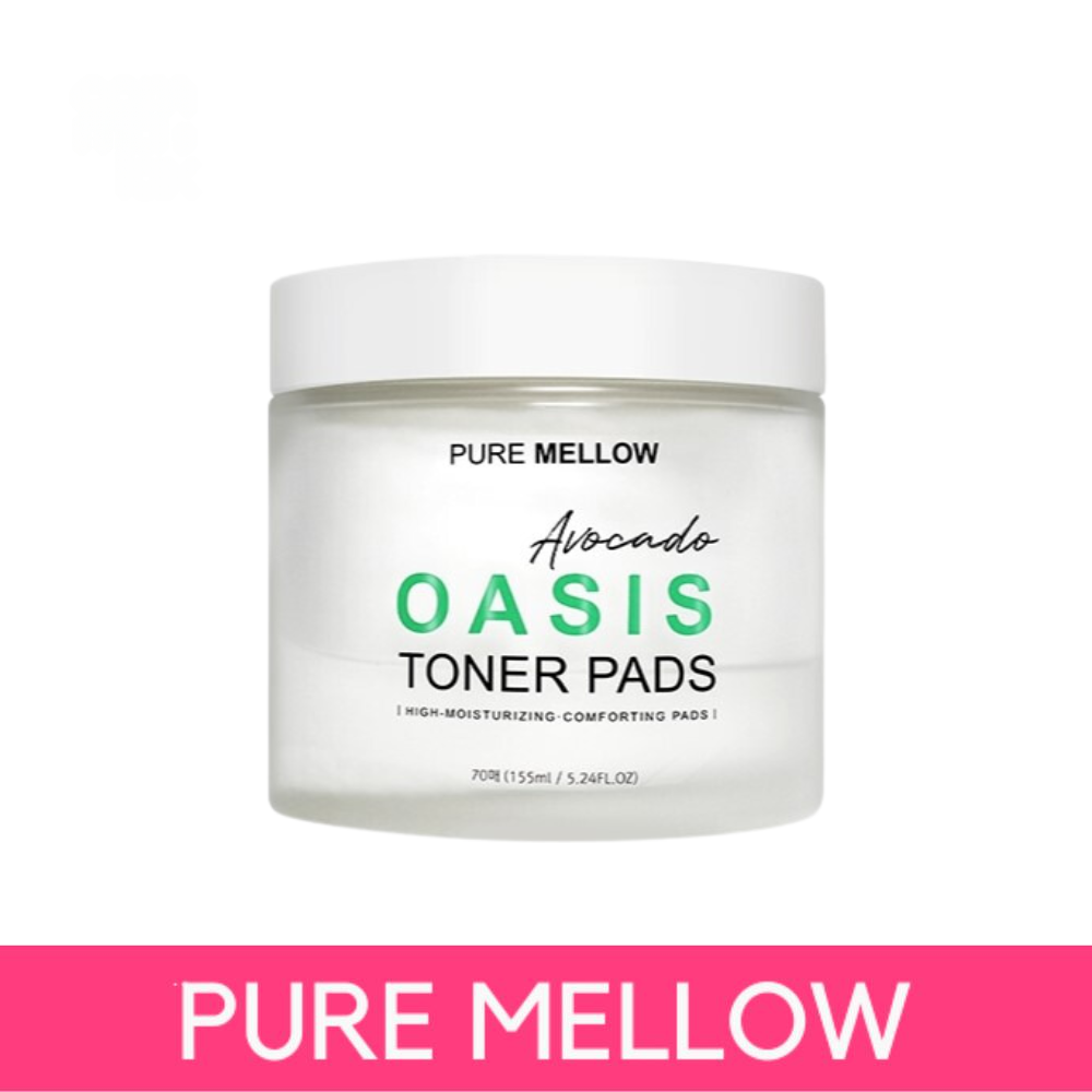 PURE MELLOW Oasis Avocado Toner Pad 155g (70ea)