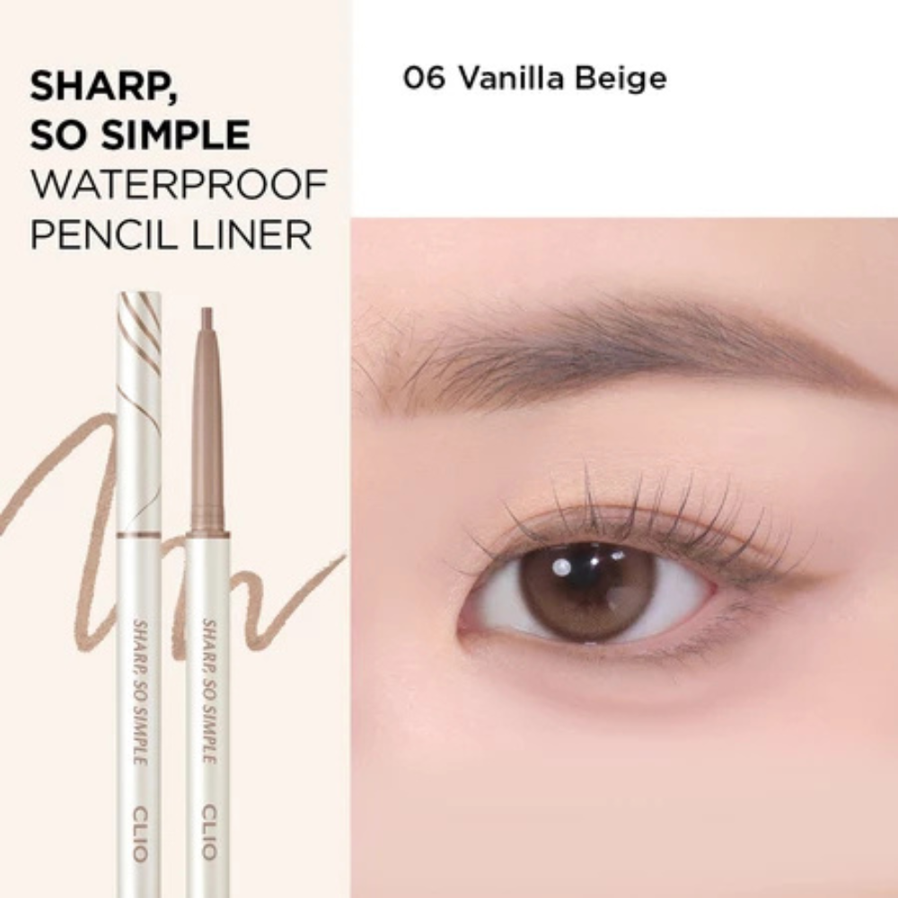 CLIO Sharp So Simple Waterproof Pencil Liner 0.14g