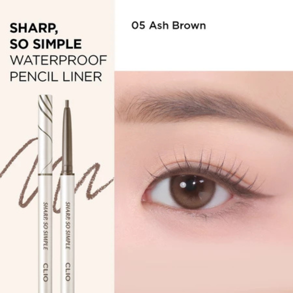 CLIO Sharp So Simple Waterproof Pencil Liner 0.14g