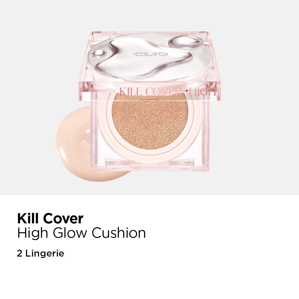 CLIO Kill Cover High Glow Cushion SPF50+ PA+++ 14g x2