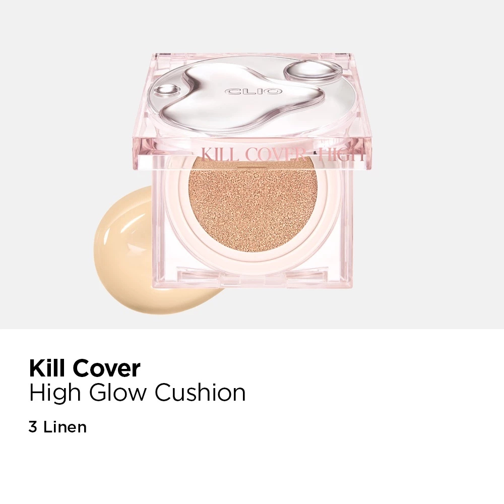 CLIO Kill Cover High Glow Cushion SPF50+ PA+++ 14g x2