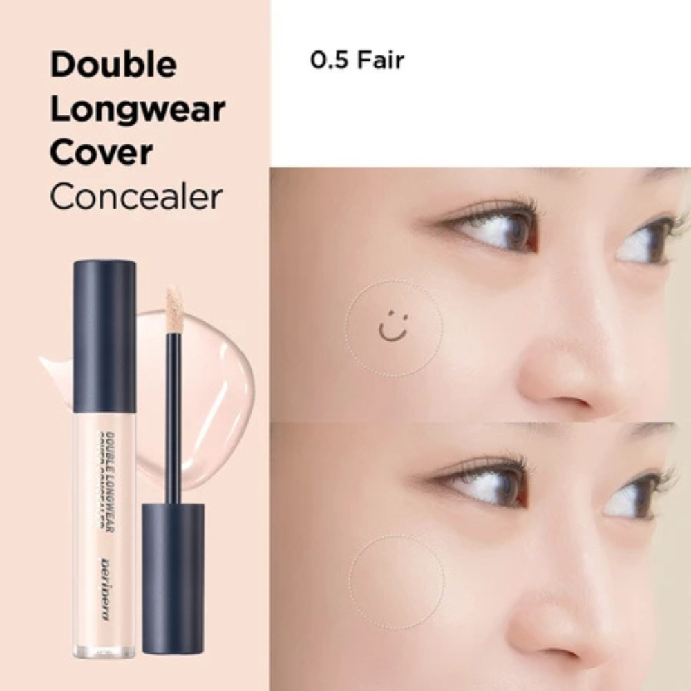 PERIPERA Double Longwear Cover Concealer 5.5g