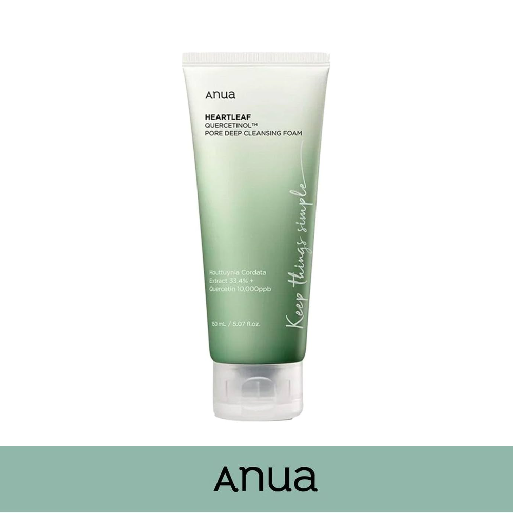 ANUA Heartleaf Quercetinol Pore Deep Cleansing Foam 150ml