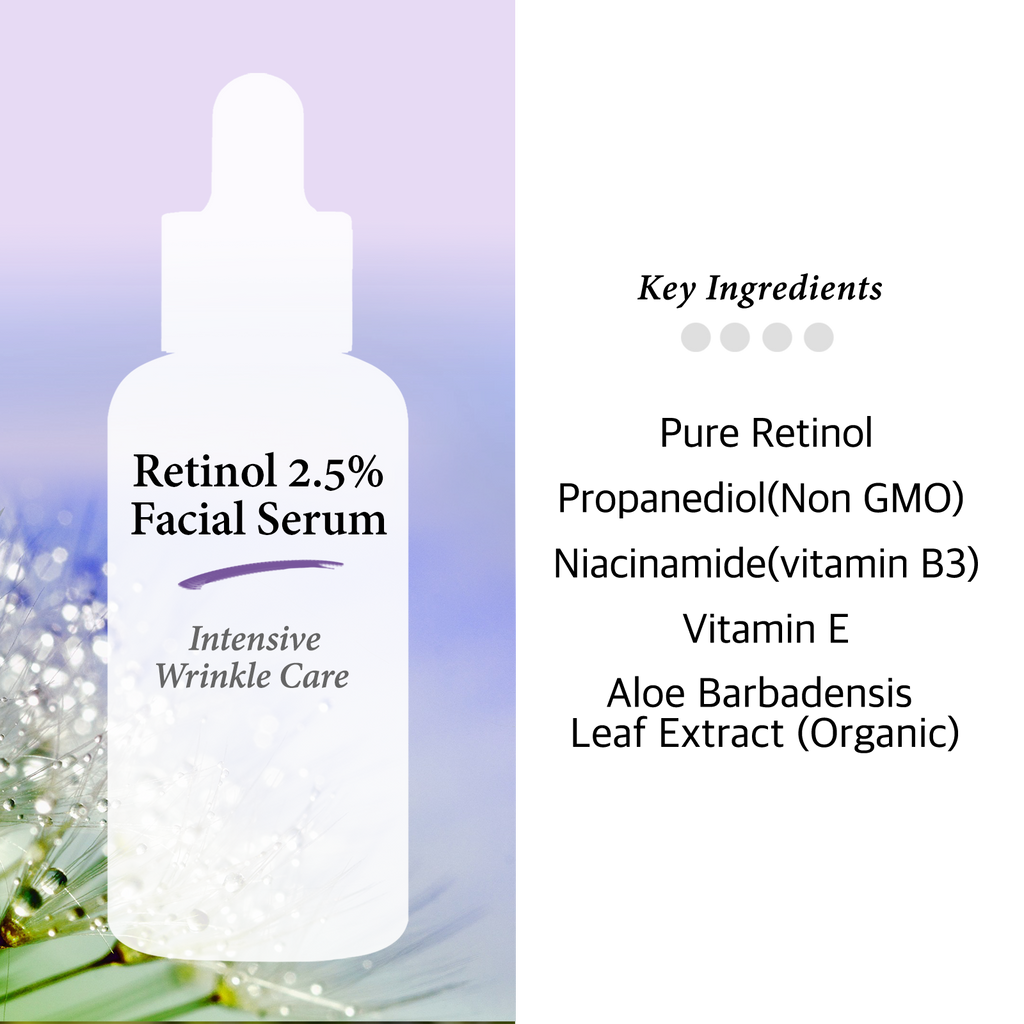 COS DE BAHA Retinol 2.5 Serum 60ml (RS60)