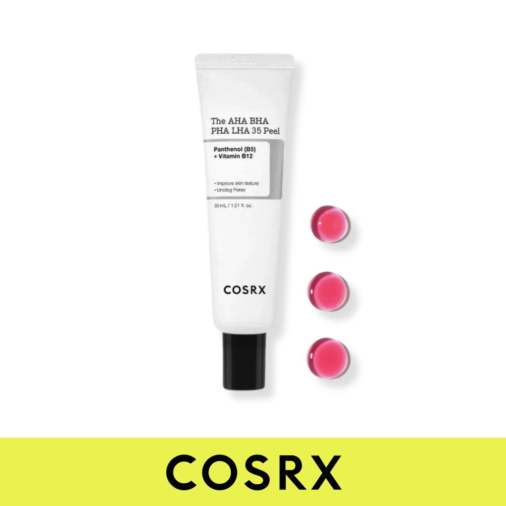 COSRX The AHA BHA PHA LHA 35 Peel 30ml – Commalax PH