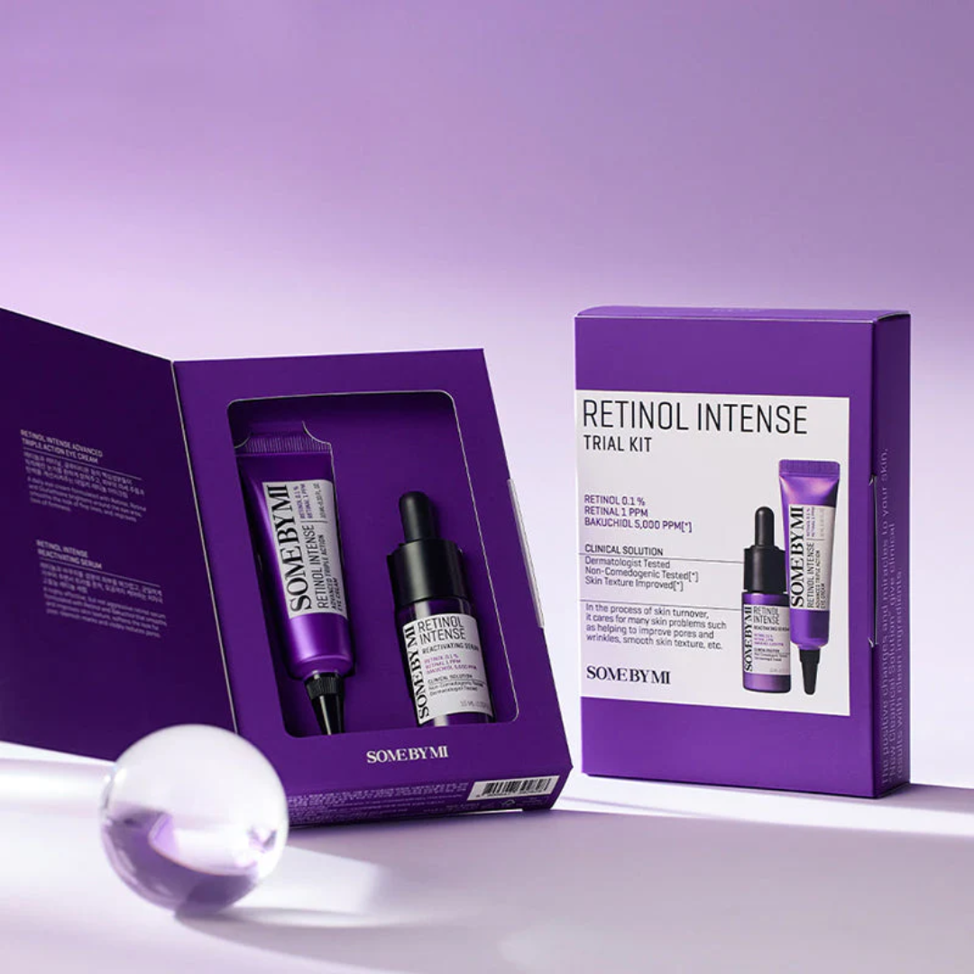 SOME BY MI Retinol Intense Trial Kit [Eye Cream 10ml + Serum 10ml] 2023 AD