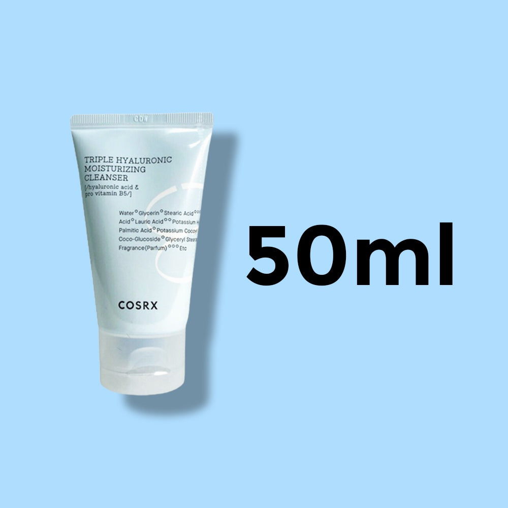 COSRX Hydrium Triple Hyaluronic Moisturizing Cleanser – Commalax PH