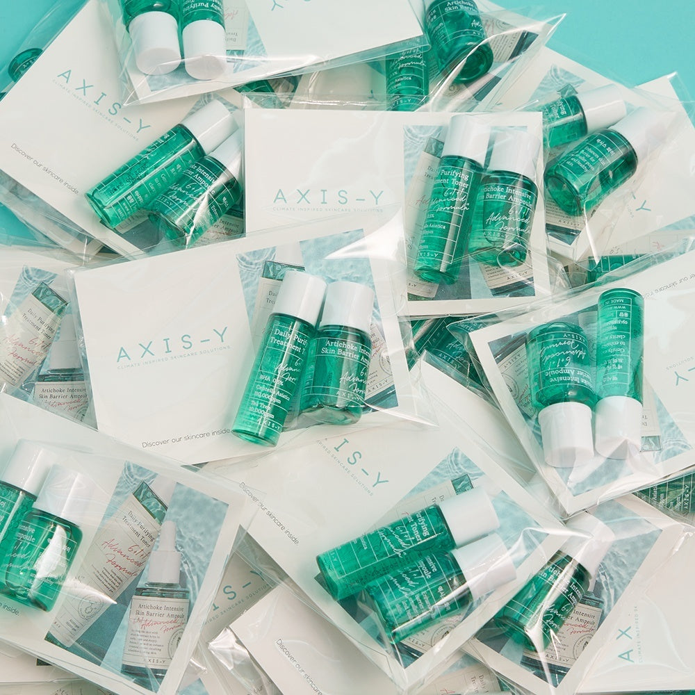 AXIS-Y Artichoke Intensive Skin Barrier Ampoule 5ml + Daily Purifying Treatment Toner 5ml