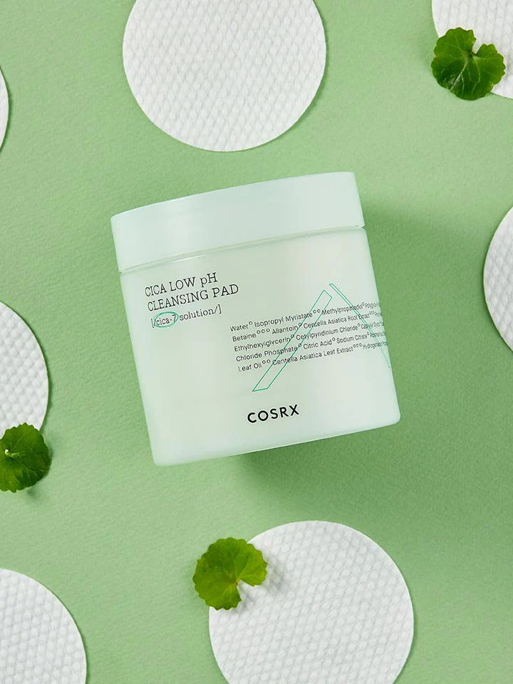 COSRX Pure Fit Cica Low pH Cleansing Pad [100ea & 30ea]
