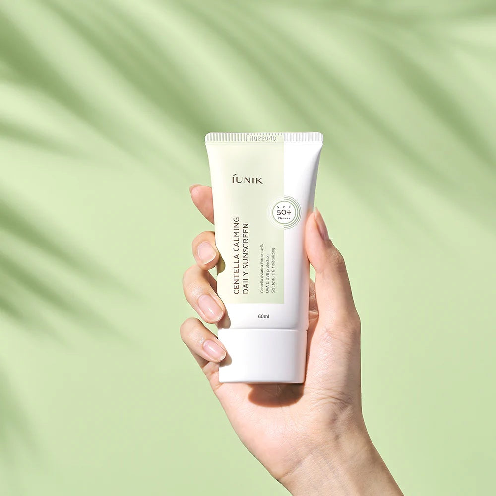 IUNIK Centella Calming Daily Sunscreen 60ml and 15ml