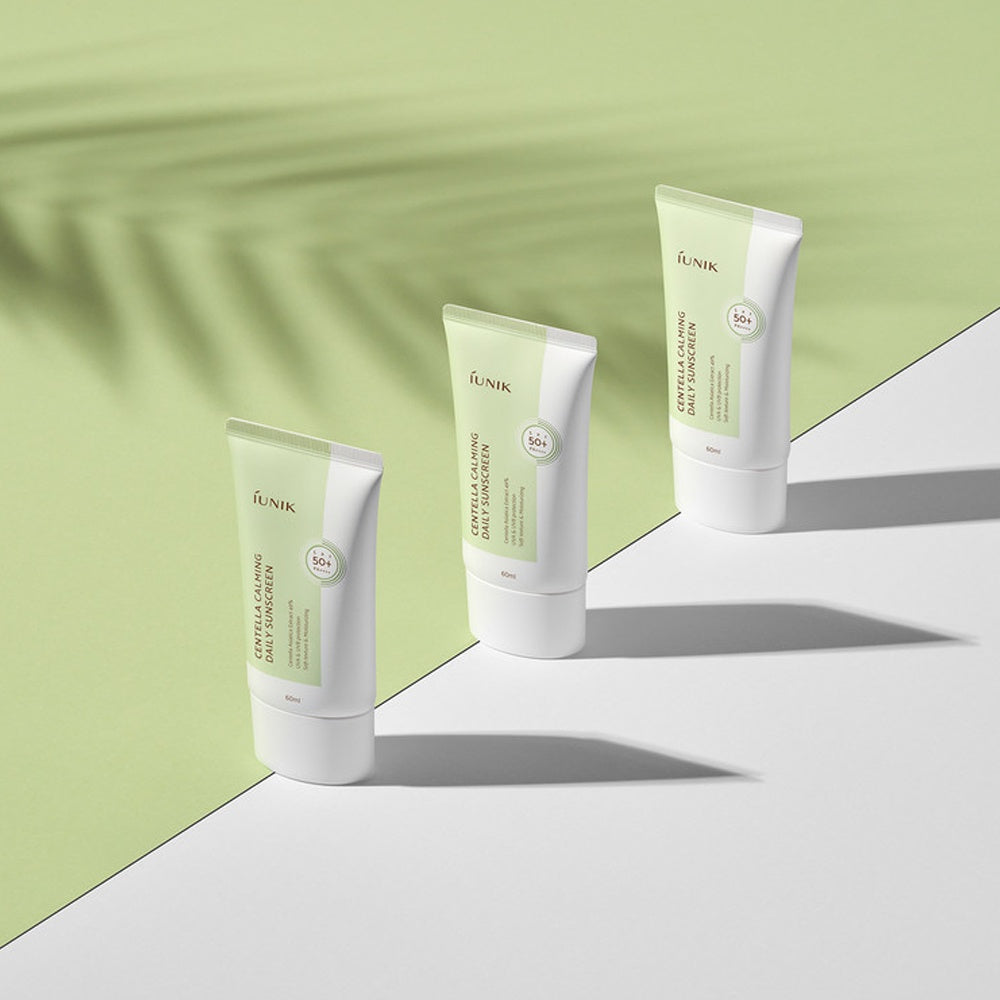 IUNIK Centella Calming Daily Sunscreen 60ml and 15ml