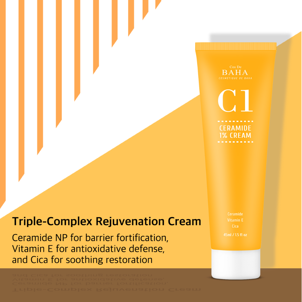 COS DE BAHA Ceramide Gel Cream (C1) 45ml