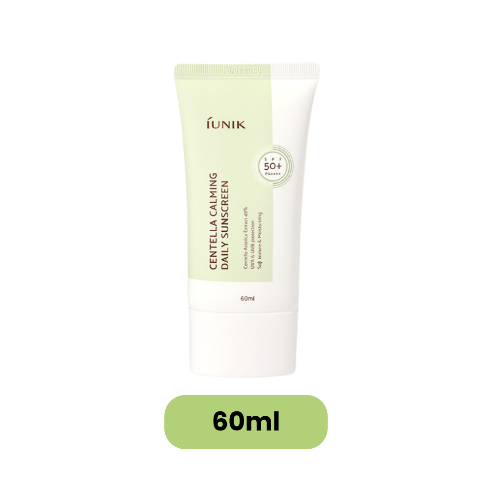 IUNIK Centella Calming Daily Sunscreen 60ml and 15ml