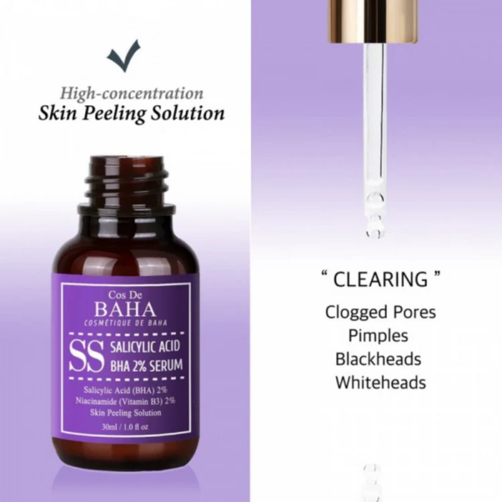 COS DE BAHA Salicylic Acid 2% Serum 30ml (SS)